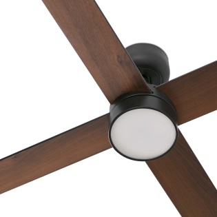 LED Ceiling Fan Rudder L 4 CCT (20W)