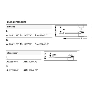 copy of Ventilador de techo LED Rudder S CCT (10W)