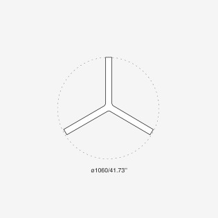 LED Ceiling Fan Rudder TAK S (20W)