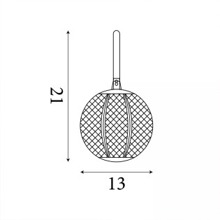 Aplique de pared LED Alture (8W)