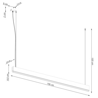 copy of Rio Oro LED-Deckenleuchte (50W) II