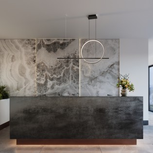 LED pendant lamp Glad (46W)