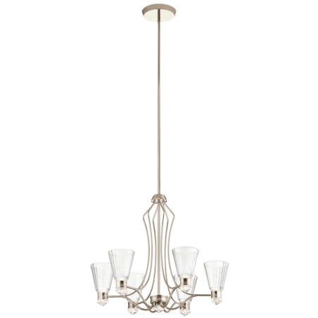 Bathroom's LED Chandelier Kayva (6x6W)