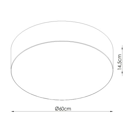 Ceiling Flush Light TOP H