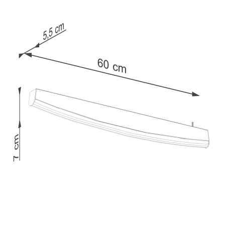 copy of Rio Oro LED-Deckenleuchte (50W) II