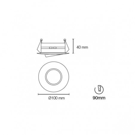 Recessed Spotlight Terra