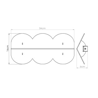 copy of Rio Oro LED-Deckenleuchte (50W) II