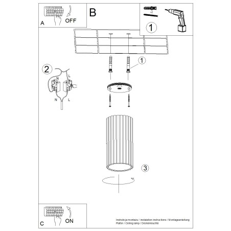 copy of Rio Oro LED-Deckenleuchte (50W) II