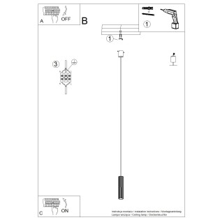 LED Pendant Lamp Ivar (8W)