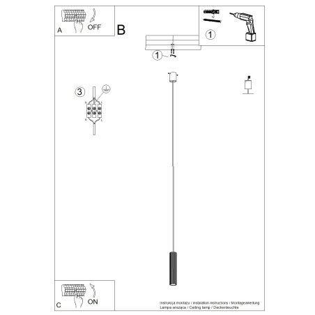 LED Pendant Lamp Ivar (8W)