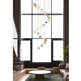 LED Pendant Lamp Cuboid (100W)