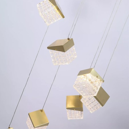 LED Pendant Lamp Cuboid (100W)