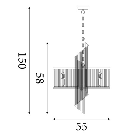 Pendant Lamp Lara (6 lights)