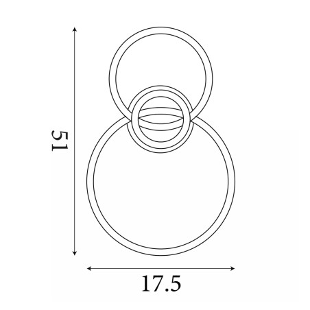 copy of Aplique de pared LED Nile (12W)