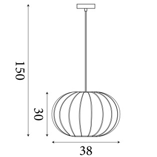 copy of Lámpara colgante Heritage (5 luces)