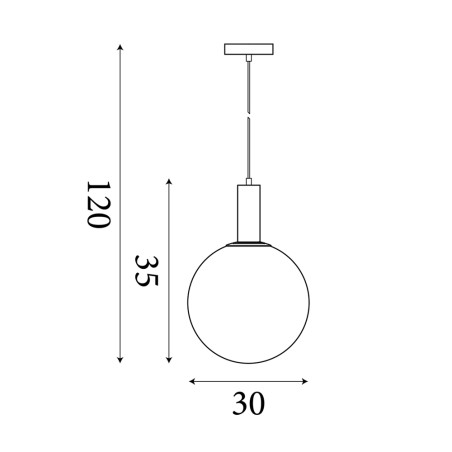 Pendant lamp Ombre