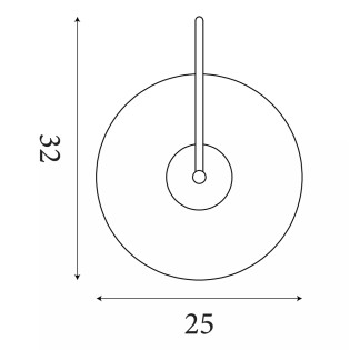 copy of Aplique de pared LED Nile (12W)
