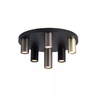 Ceiling Flush Light Tubes (6 lights)