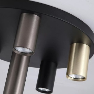 Ceiling Flush Light Tubes (6 lights)