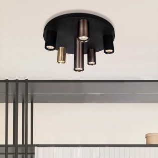 Ceiling Flush Light Tubes (6 lights)