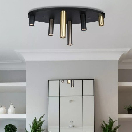Ceiling Flush Light Tubes II (6 lights)
