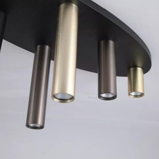Ceiling Flush Light Tubes II (6 lights)