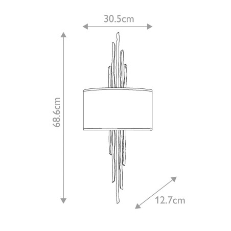 Wall lamp Spyre