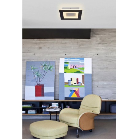 LED Ceiling Flush Light Squary CCT (24W)