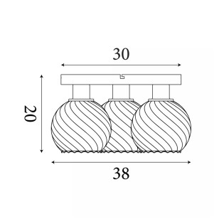 copy of Aplique de pared LED Nile (12W)