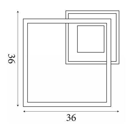 copy of Aplique de pared LED Nile (12W)