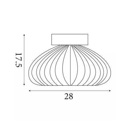 Ceiling Flush Light Celestial