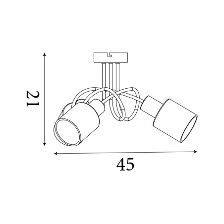 copy of Aplique de pared LED Nile (12W)