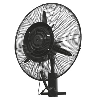 Carpatos industrial floor fan with misting function (230W)