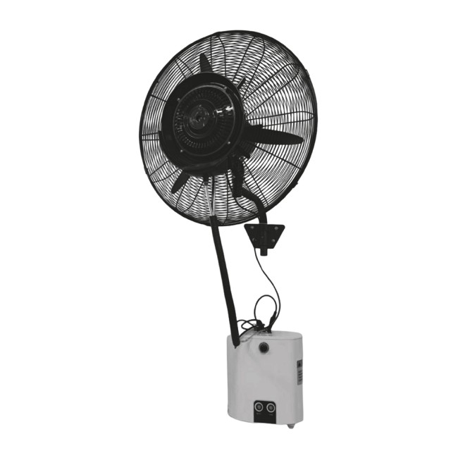 Urales industrial wall fan with misting function (200W)