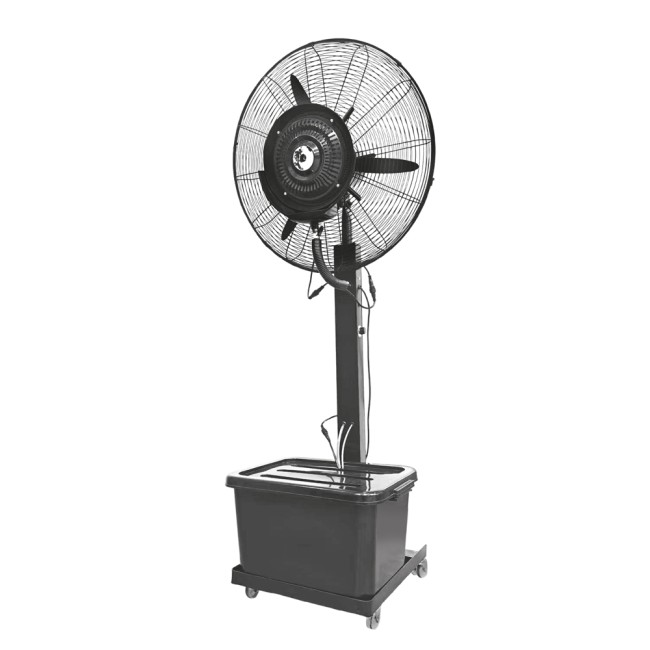 Apeninos industrial floor fan with misting function (200W)