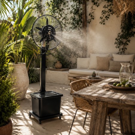 Apeninos industrial floor fan with misting function (200W)