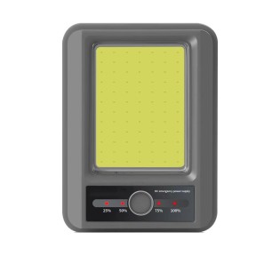 Giver Grey Rechargeable Powerbank Torch (5W)