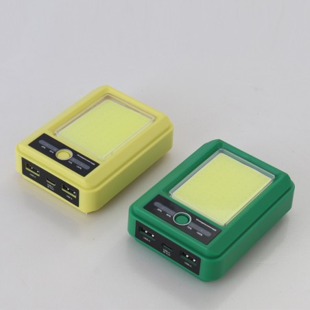 Giver Yellow Rechargeable Powerbank Torch (5W)