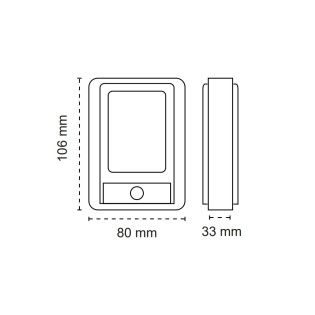 Giver Yellow Rechargeable Powerbank Torch (5W)