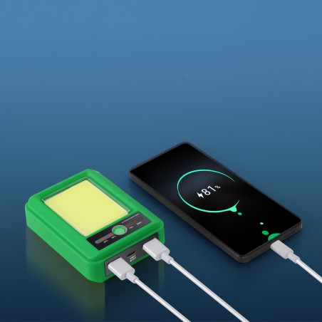 Giver Grey Rechargeable Powerbank Torch (5W)