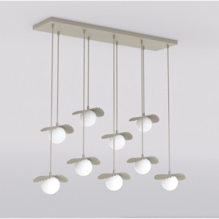 Valbona Beige Ceiling Lamp (9 lights)