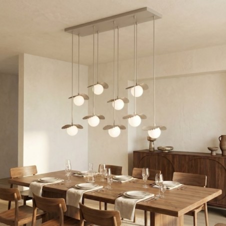 Valbona Beige Ceiling Lamp (9 lights)