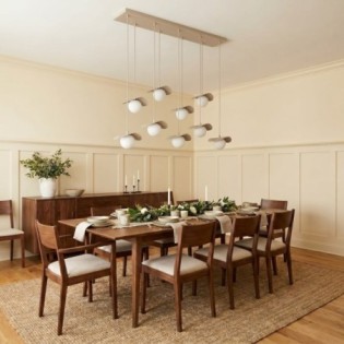 Valbona Beige Ceiling Lamp (9 lights)