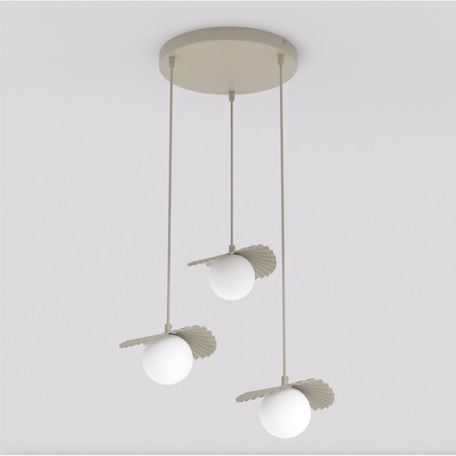 Valbona Beige Ceiling Lamp (3 lights)