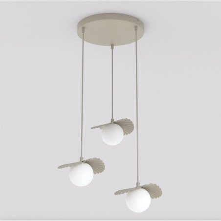 Valbona Beige Ceiling Lamp (3 lights)
