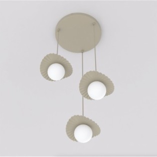 Valbona Beige Ceiling Lamp (3 lights)