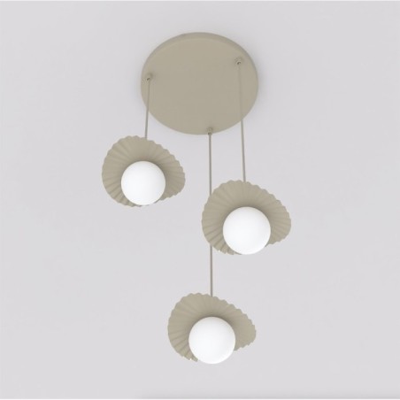 Valbona Beige Ceiling Lamp (3 lights)