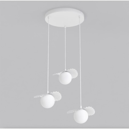 Valbona White Ceiling Lamp (3 lights)