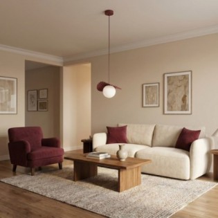Valbona Garnet Ceiling Lamp