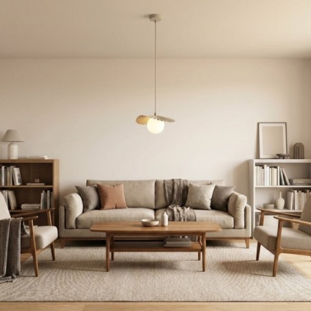 Valbona Beige Ceiling Lamp